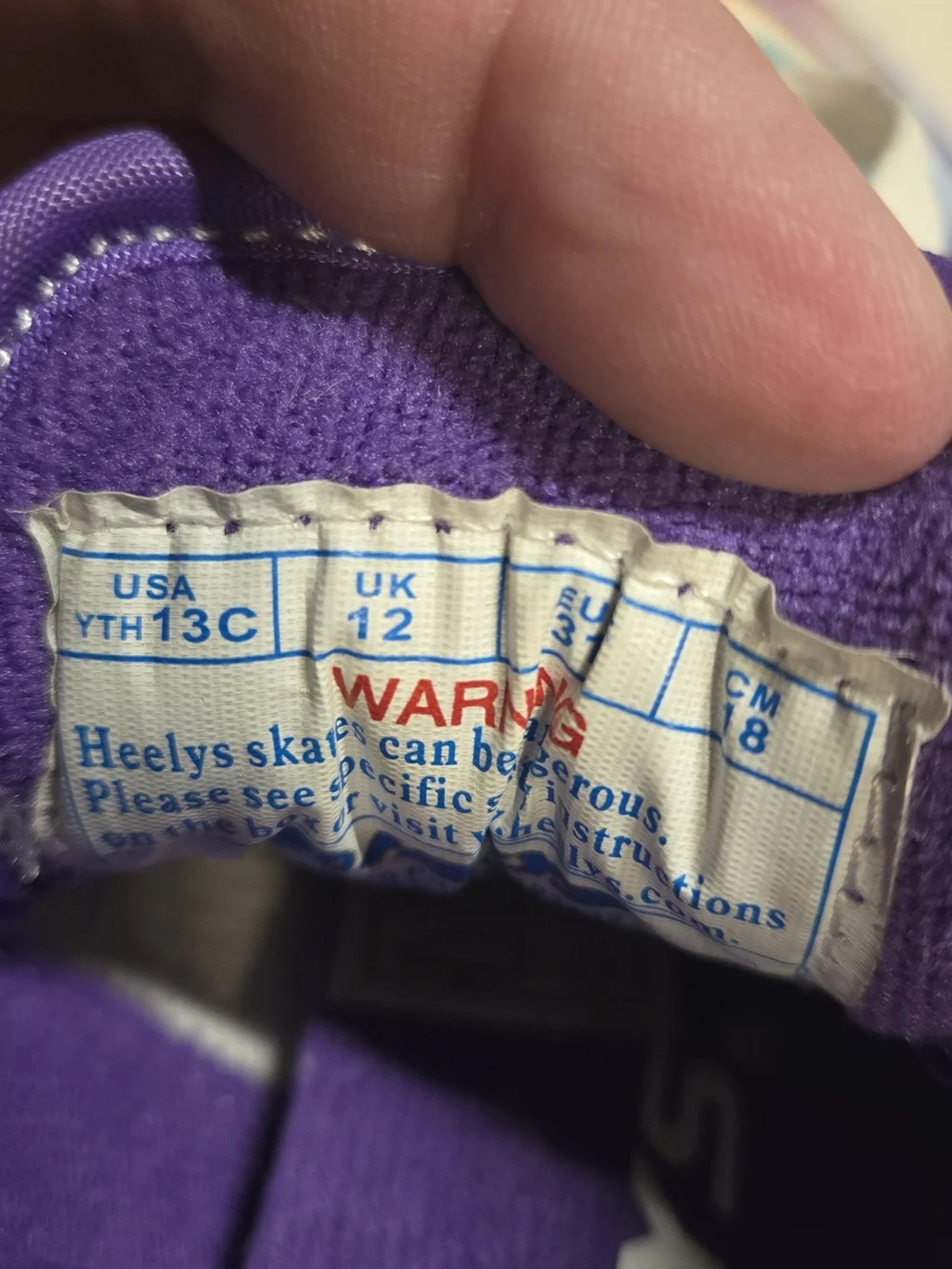 Heelys Kids' Purple Multi Swirl Lace-Up Sneakers